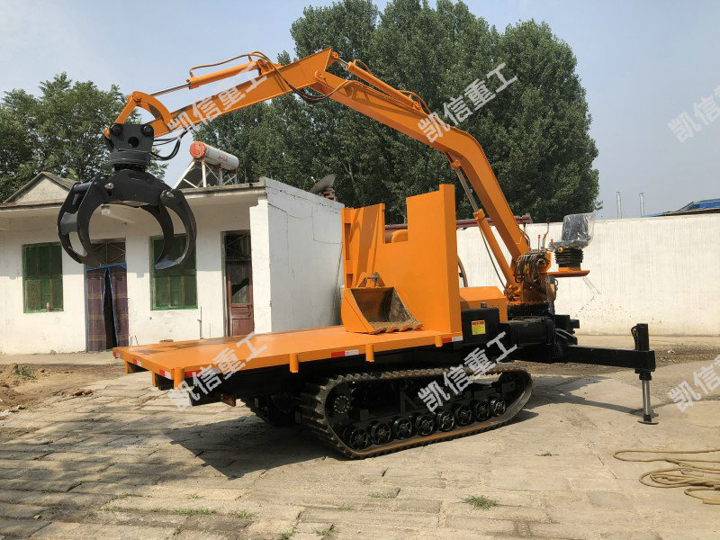 履帶隨車(chē)抓