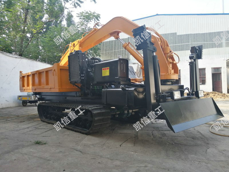 履帶隨車(chē)抓